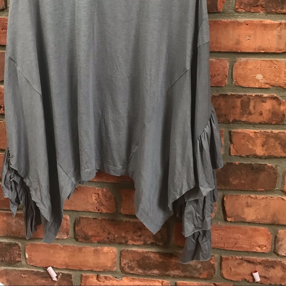 Juicy Couture NEW Vintage Tier Ruffle Tunic Sleeveless Top Cotton Asymmetrical - Picture 5 of 14